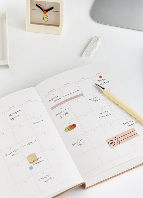 2026 Object Daily Planner [5colors]