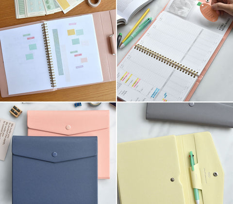 Spring Gentle Planner [20types] | Time Planner | Grid Weekly Planner