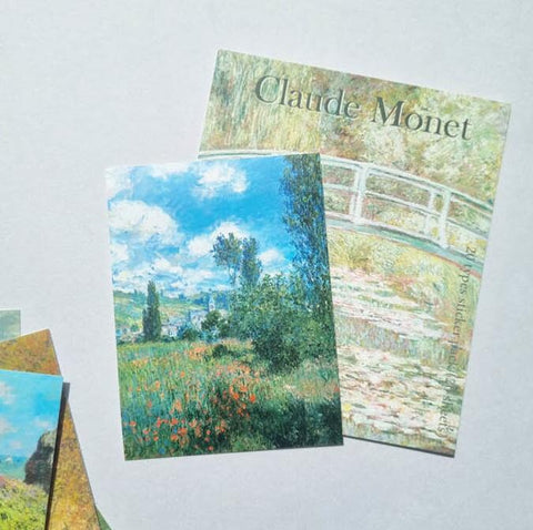 Claude Monet Sticker Pack _ 20sheets