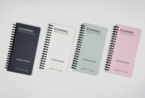Beginning Vocabulary Notebook [4colors] | Word Book