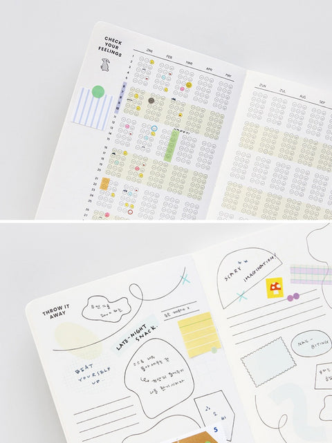 Balance Daily Planner [2colors] | Daily Diary