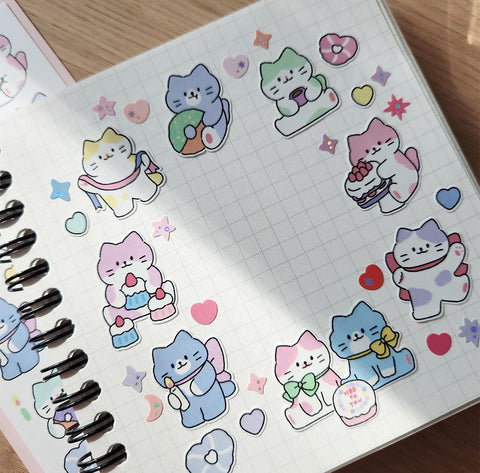 Sweets Seal Sticker | Kitty