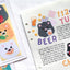 Big Kitty Hologram Seal Sticker [10types] | Cat Deco Sticker