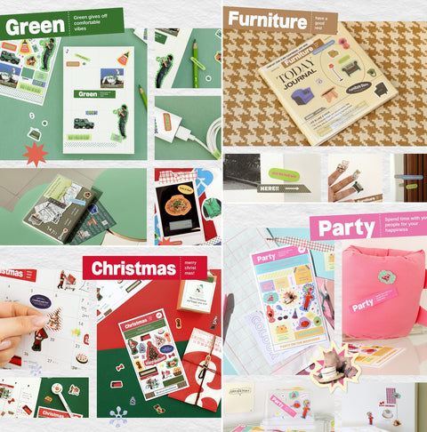 Storage: Magazine Sticker Pack | 10sheets