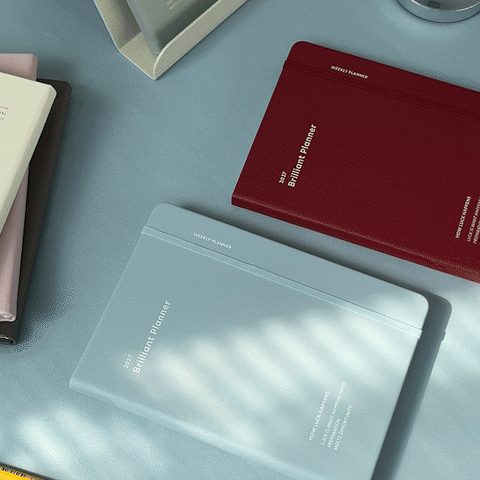 2027 Brilliant Weekly Planner [7colors]