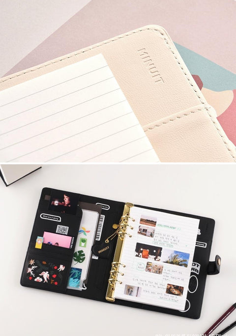 A5 6 Ring Macaron Binder [9colors] | A5 Cover