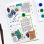 Blur Circle Seal Sticker | Deco Sticker | 18sheets