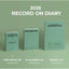 2026 Record On Weekly Planner A5 [4colors]