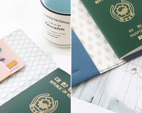 iconic Snap Passport Case [Pink] | Anti Skimming