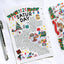 Kitty Christmas Seal Sticker [3types] | Cat Deco Sticker
