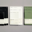 A6 Satin Notebook M80 [3colors] | Grid, Blank Notebook
