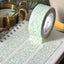 Yellow Green Glitter Masking Tape