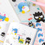 Sanrio Roll Sticker v.2 [3types] | Kerokerokeroppi, Bad Badtz-Maru, Tuxedo Sam