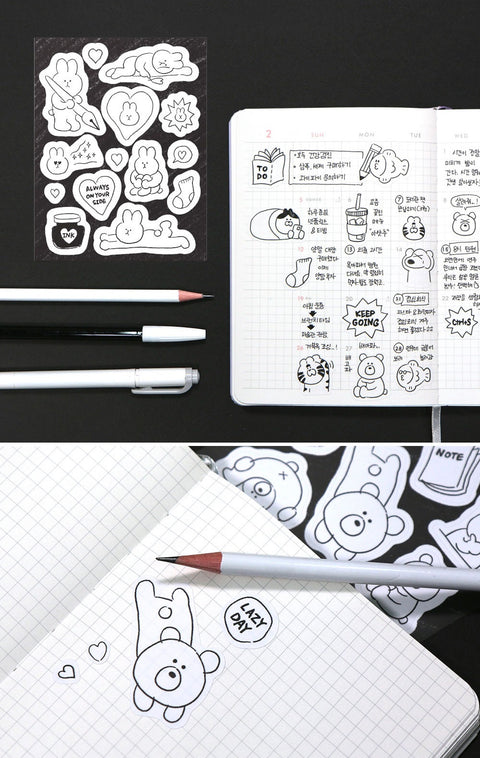 Everyday Drawing Sticker Pack | 6sheets