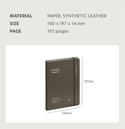 2026 Brilliant Weekly Planner [7colors]