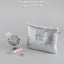 momossi Marshmallow Flat Pouch [Silver]