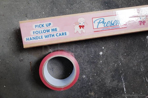 BABY LAMB Box Tape | Wrapping Packing Tape | Deco Tape | Adhesive Tape | Patterned Tape | Packaging Tape