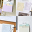 Collage Folder Sticky Notes Tall [6types] | Index Adhesive Notepad