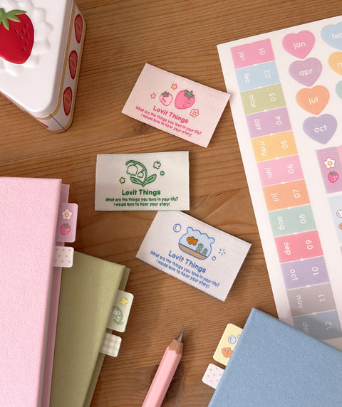 Lovit Things Label Weekly Diary [3colors] | Weekly Planner