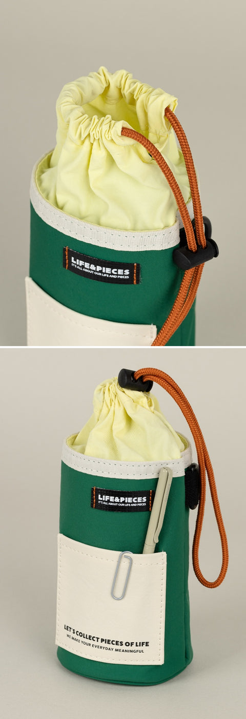 Life & Pieces Bucket Multi Pencil Case [3colors]