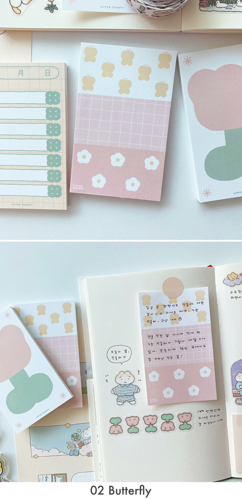 Spring Memo Pad [4types]