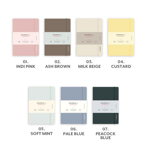 2027 Journal J. Weekly Planner B6 [7colors]