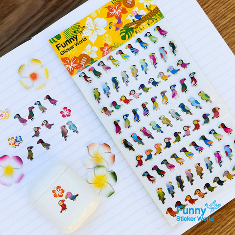 Vivid Bird Sticker C513