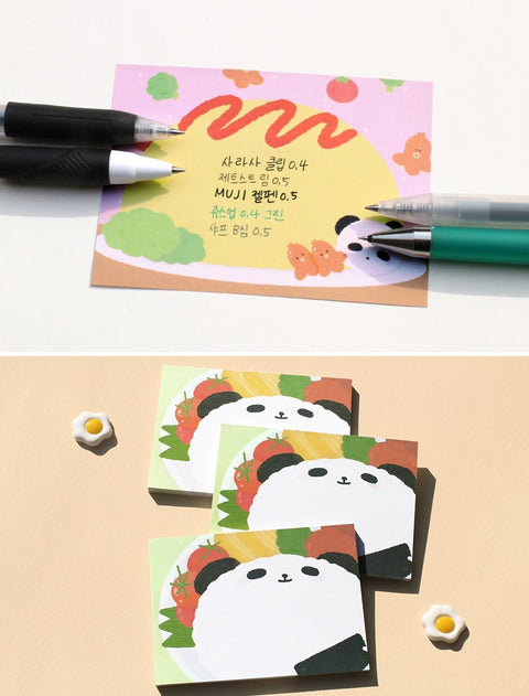 Yummy Panda Memo Pad [4types]