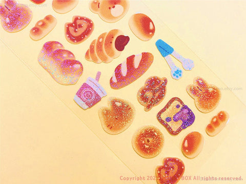 Twinkle Deco Sticker [Bread & Bear]