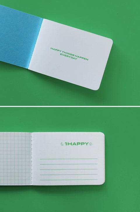 1 Day 1 Happy Handy Notebook [3colors]