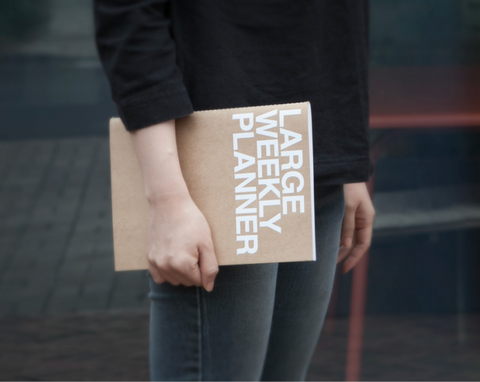 Kraft Weekly Planner [medium, large, big]