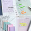 Moist Index Sticky Notes L [18types] | Tracing Adhesive Paper