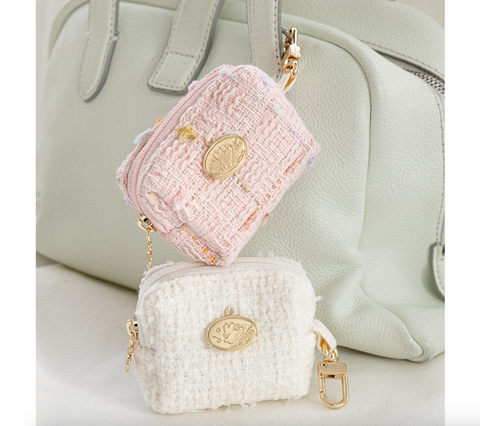 Piyo Tweed Earphone Pouch [3colors] | AirPods Case