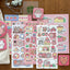 YOON GOO Strawberry Stickers [4types] | Planner Deco Sticker