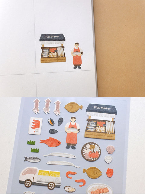 Planner Stickers [1203 fish market]
