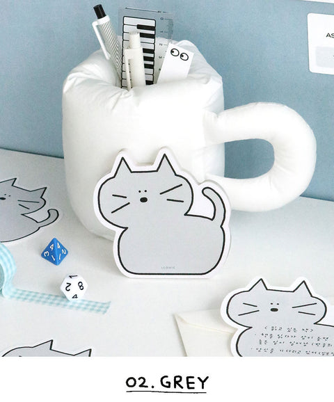 Doodle Cat Memo Pad [4types] | Kitty Notepad