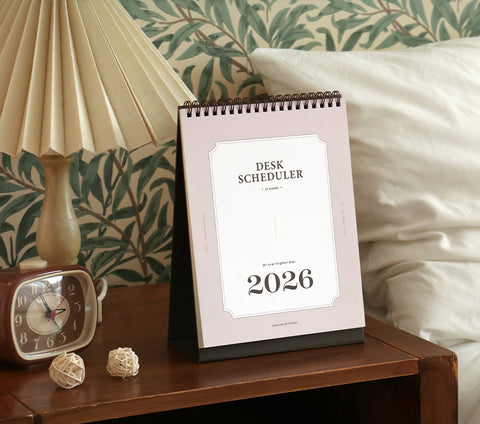2026 Desk Calendar | Desk Scheduler 2026