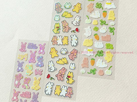 Twinkle Deco Sticker [Bunny]