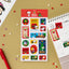 Peanuts Winter Christmas Sticker