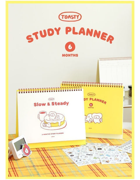 Toasty Slow & Steady Study Planner [2colors]