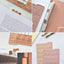 Twinkle Index Tab Sticker [5colors] | Leather Texture