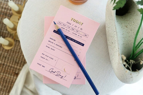 TODAY Daily Diary [Pink] | Daily Planner