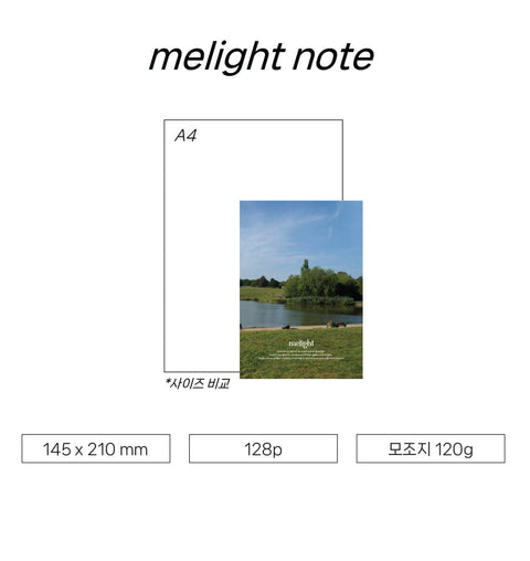 Melight Dot & Line Notebook [8types]