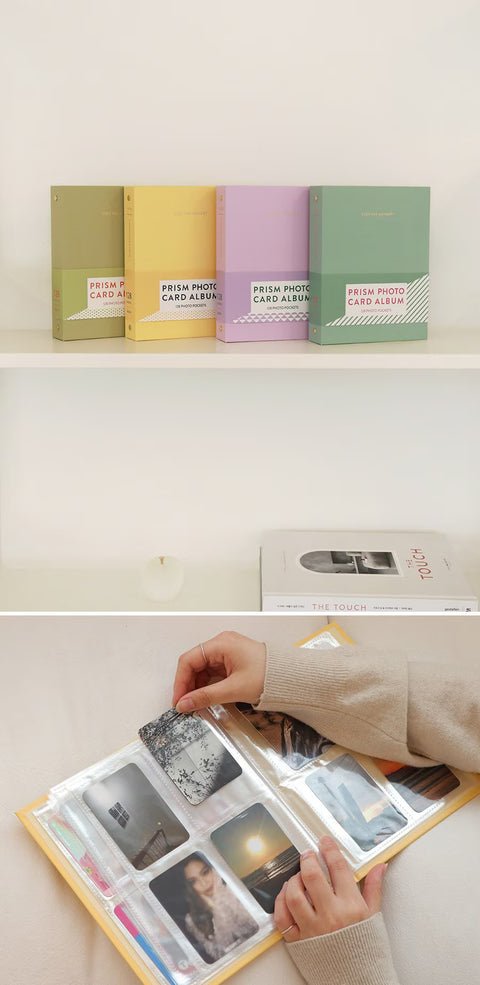 Prism Photo Card Album [2colors] | Collect Book | 128 pockets