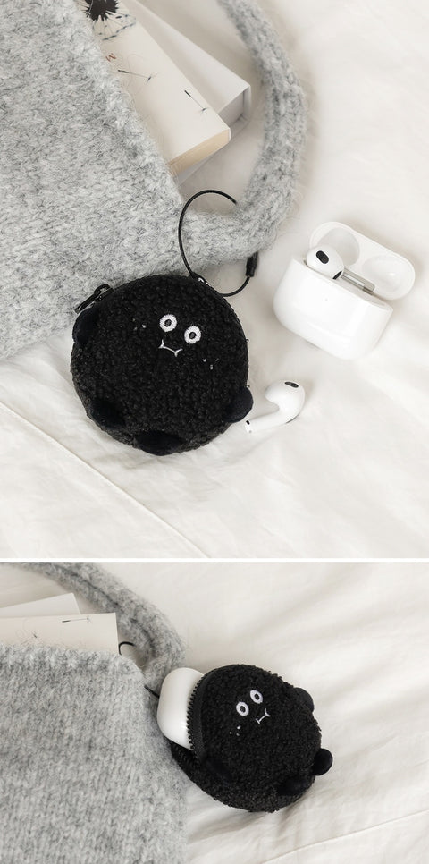 Brunch Brother Popo Boucle AirPods Pouch [4colors]