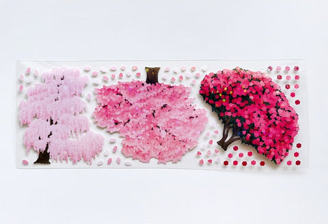 Big Flowering Tree Seal Sticker | Deco Sticker