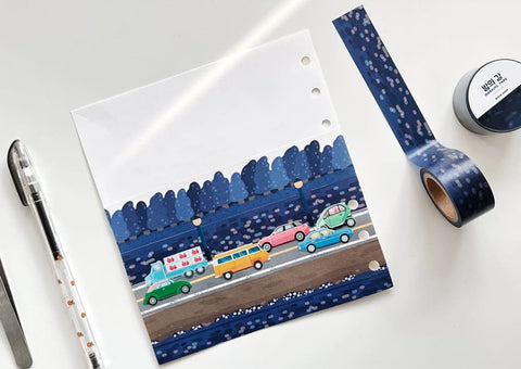 Masking Tape 20mm [The River at Night]