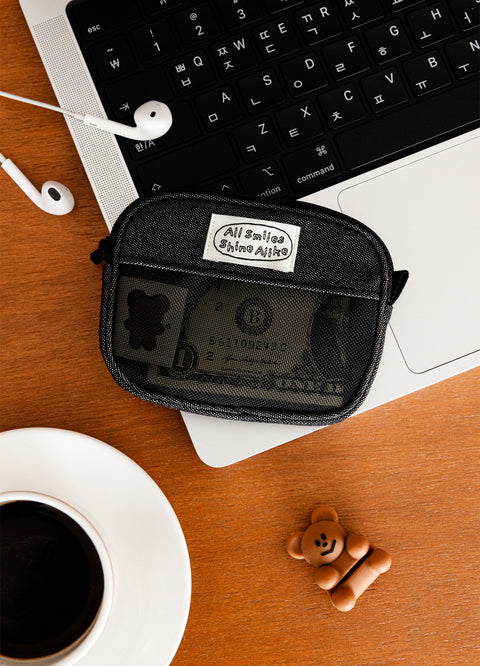 momossi Mesh Card Wallet [2colors] | Card Pouch
