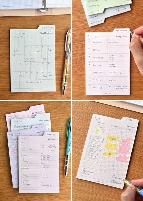 Index Planner Sticky Notes [12types] Sticky Memo