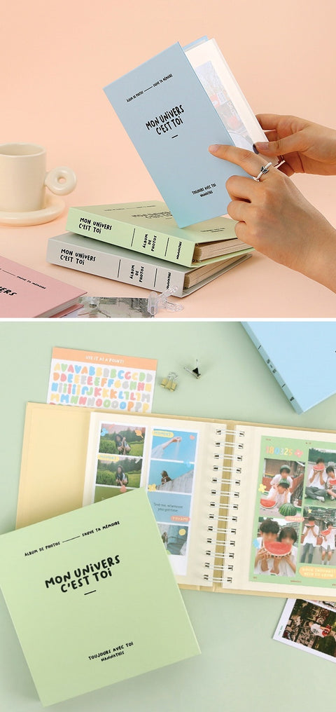 Plain 4Cut Photo Album [6colors]